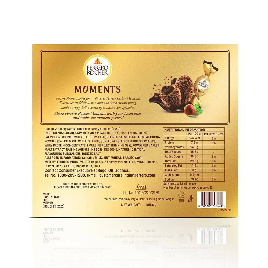 Ferrero Rocher Moments 8 pralines - Grab2buy