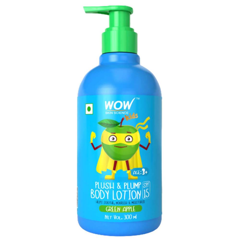 Wow Skin Science Kids Plush & Plump Body Lotion - Green Apple  Grab2Buy Wow Skin Science Grab2Buy