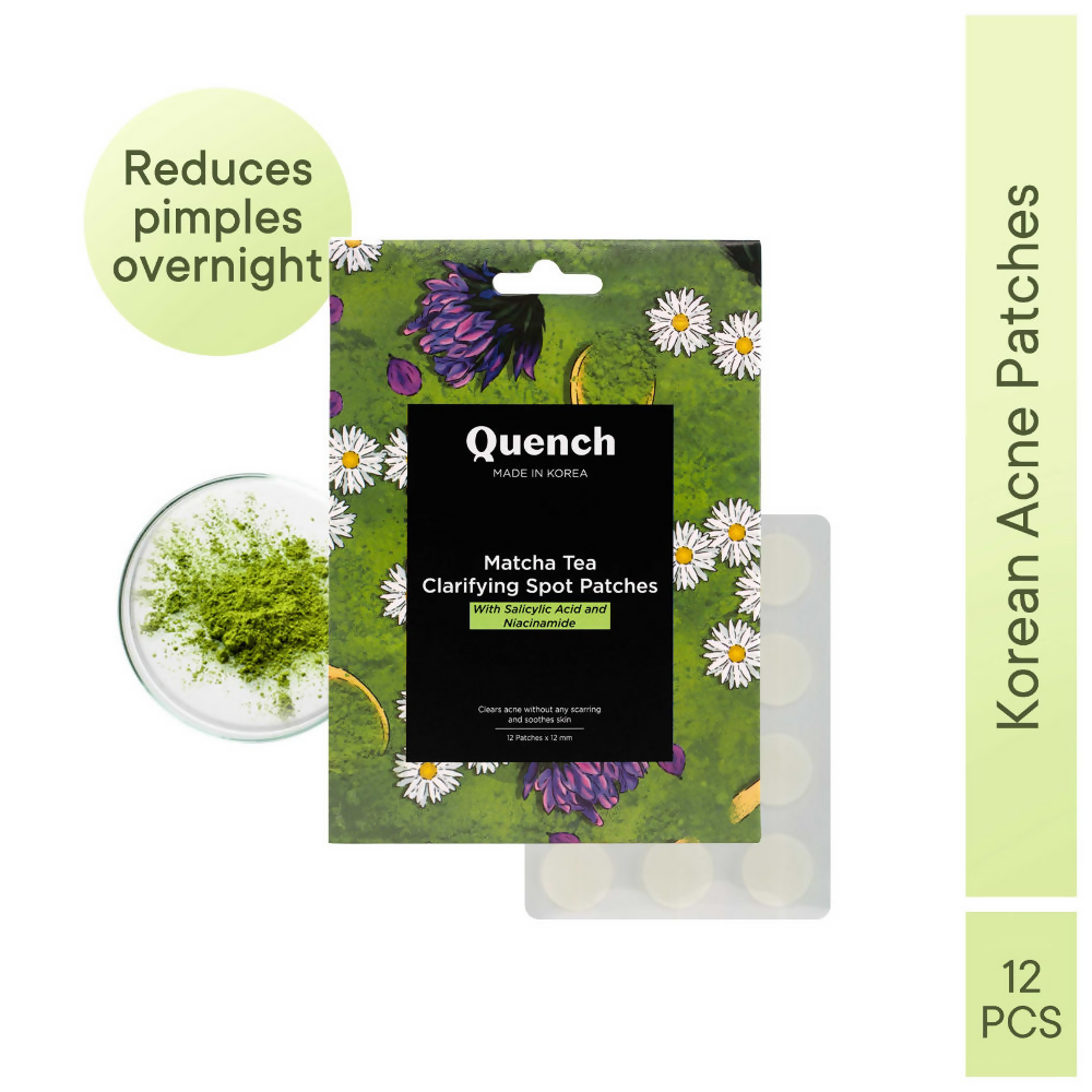 Quench Matcha Tea Clarifying Acne Patches 