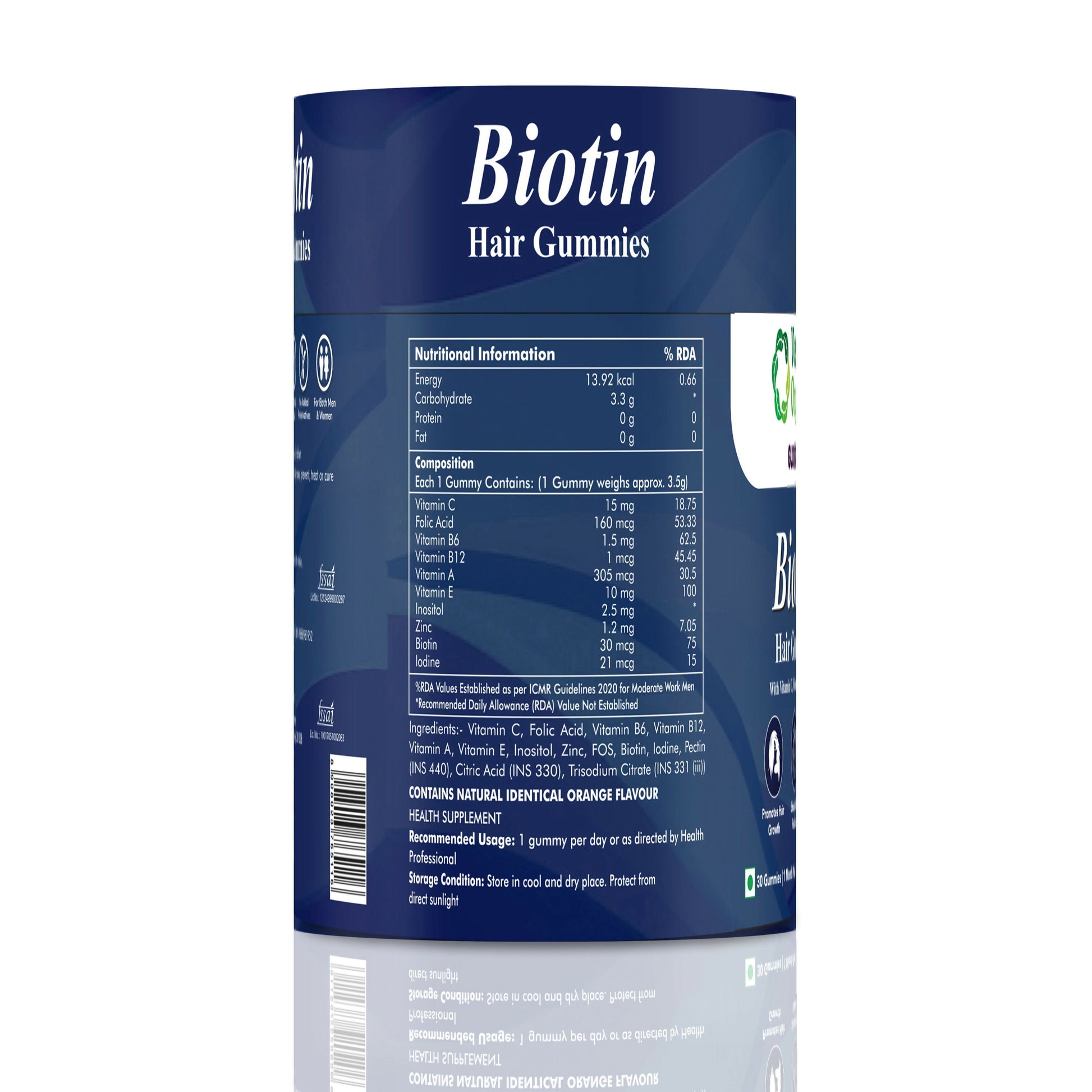 Ventin Organics Glossify Biotin Hair, Skin & Nails Gummies  Grab2Buy Ventin Organics Grab2Buy