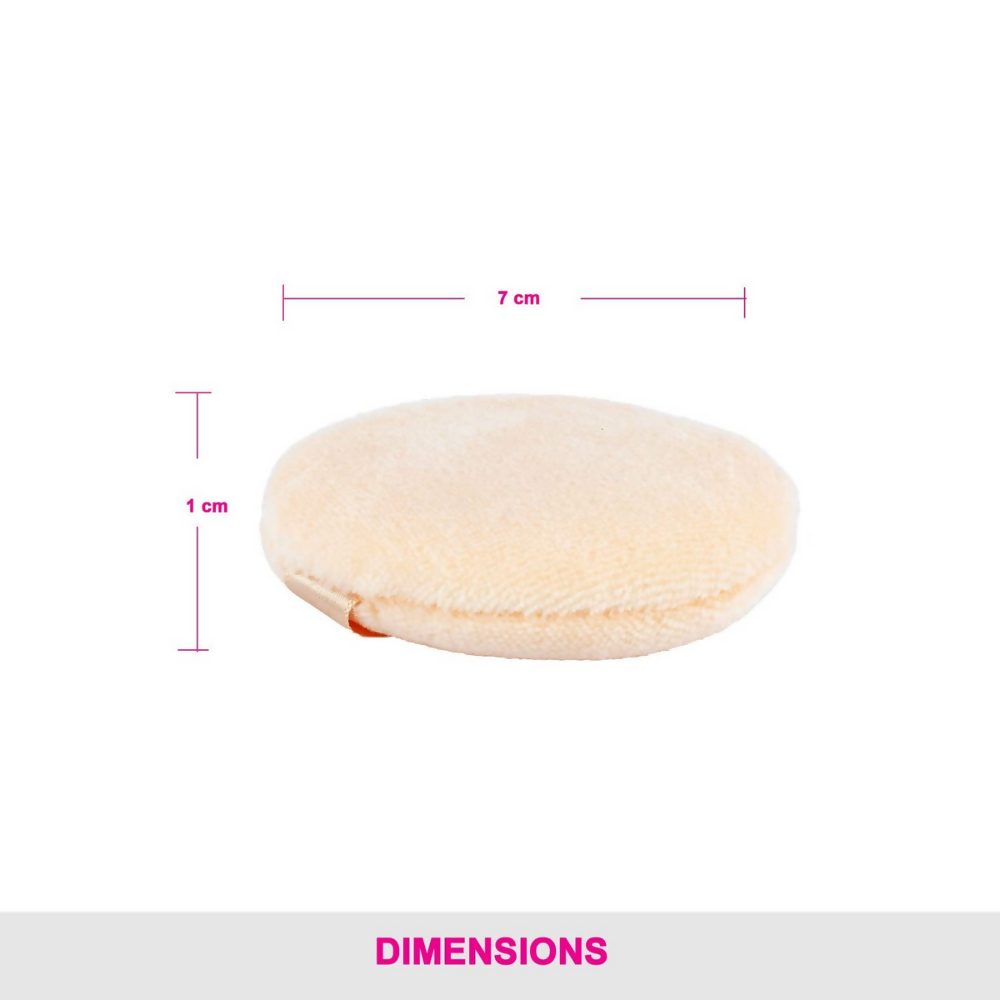 Vega Powder Puff Makeup Cotton Applicator & Foundation blender - Off White  Grab2Buy Vega Grab2Buy