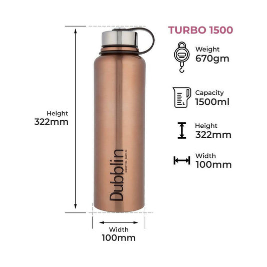 Dubblin Turbo Vacuum Bottle - Grab2buy