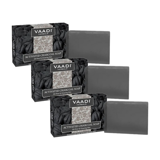 Vaadi Herbals Activated Charcoal Soap  Grab2Buy Vaadi Herbals Grab2Buy
