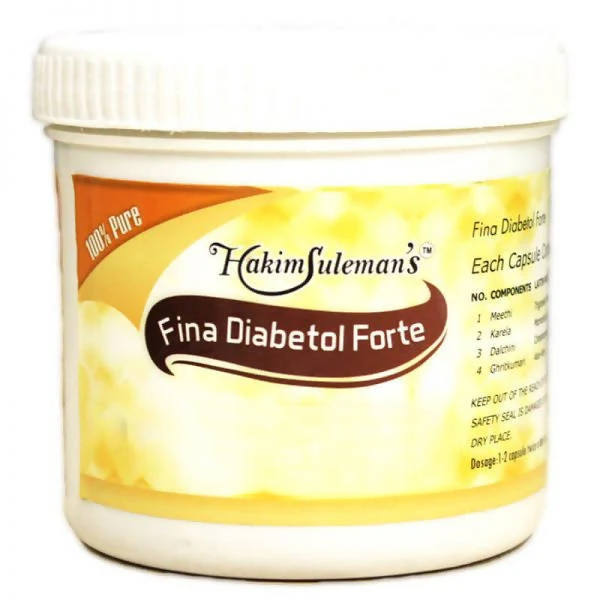Hakim Suleman's Fina Diabetol Forte Capsules 