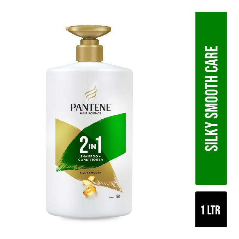 Pantene 2 In 1 Silky Smooth Care Shampoo + Conditioner 
