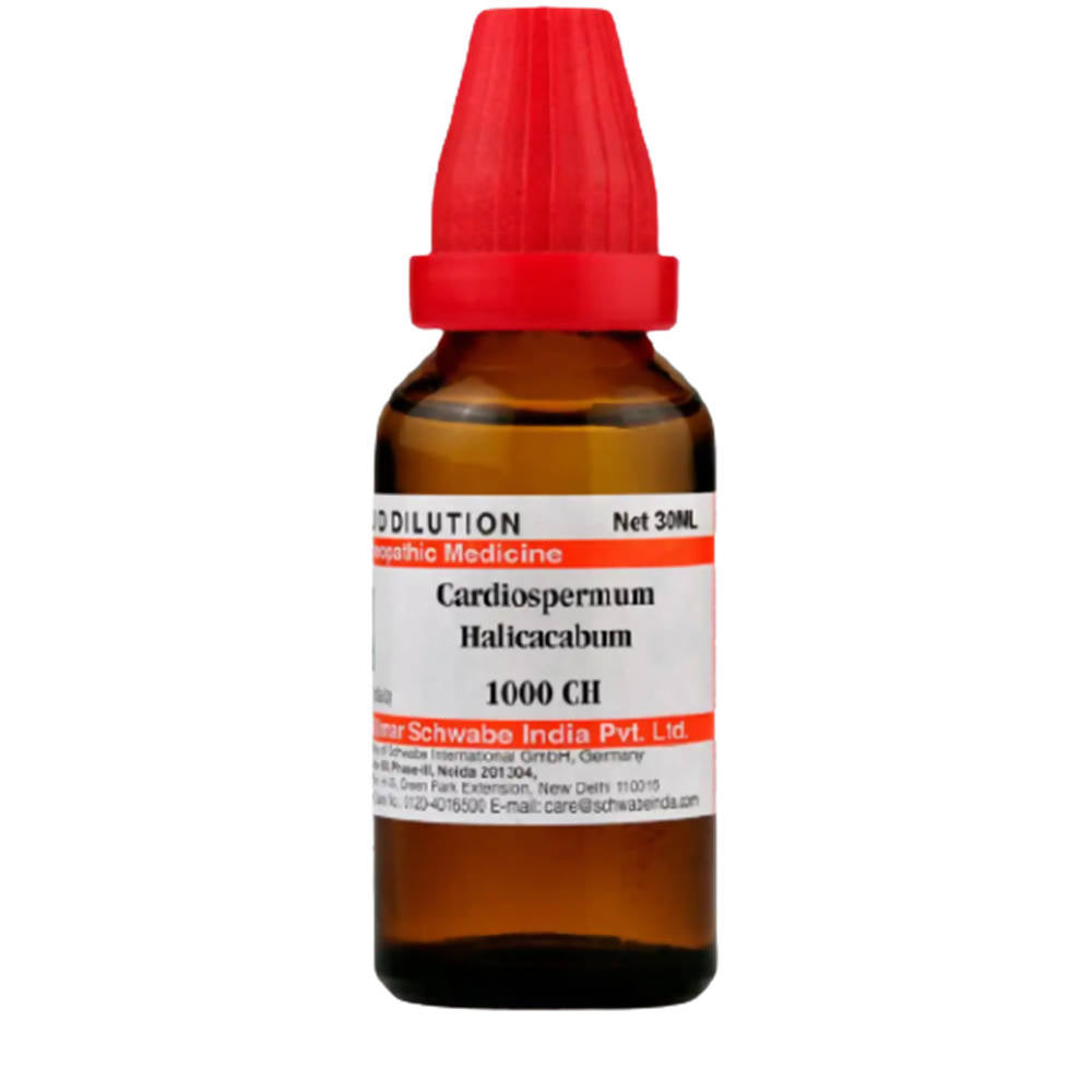 Dr. Willmar Schwabe India Cardiospermum Helicacabum Dilution 