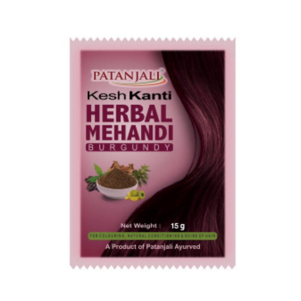 Patanjali Kesh kanti Herbal Mehandi Burgundy 