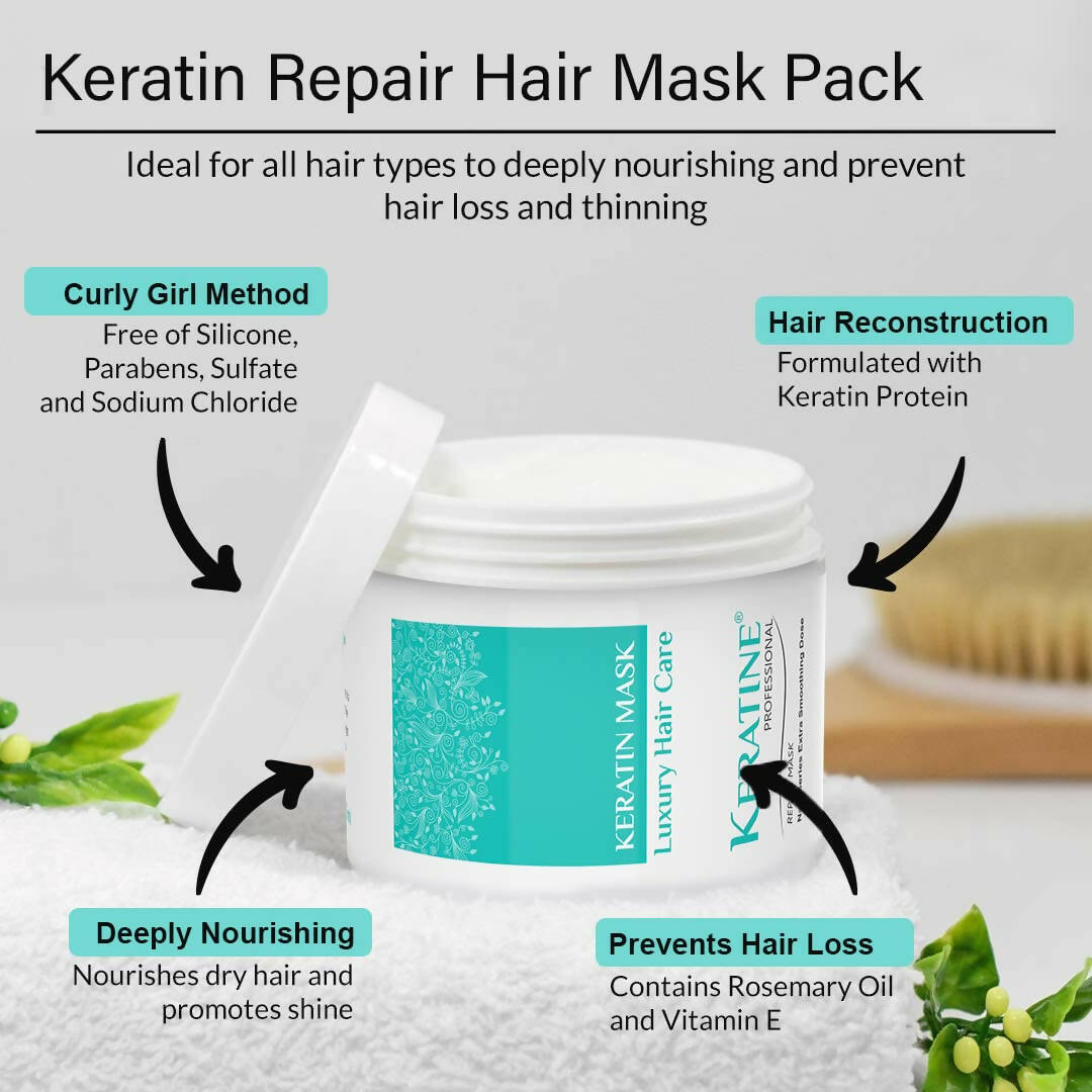 Keratine Professional Super Soft Deep Conditioning Mask 