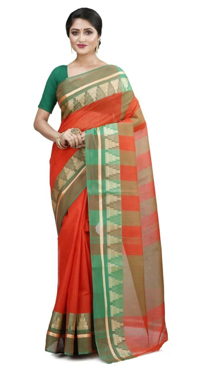 Exclusive Collection Red 100% Pure Cotton Tant Grab2Buy 