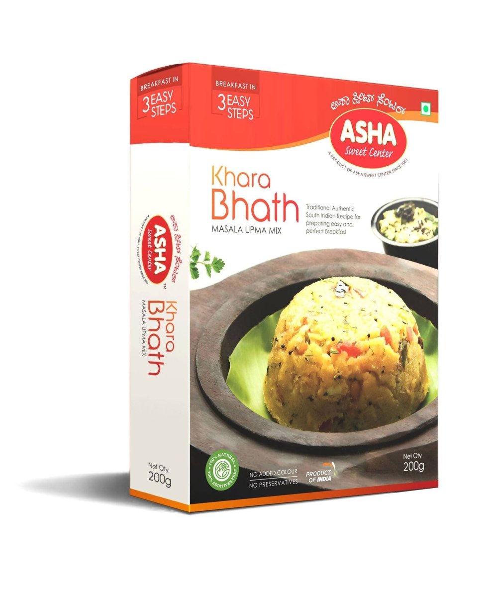 Asha Sweet Center Khara Bhath Masala Upma Mix - Grab2buy