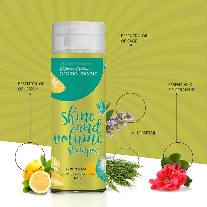 Blossom Kochhar Aroma Magic Shine Volume Shampoo 