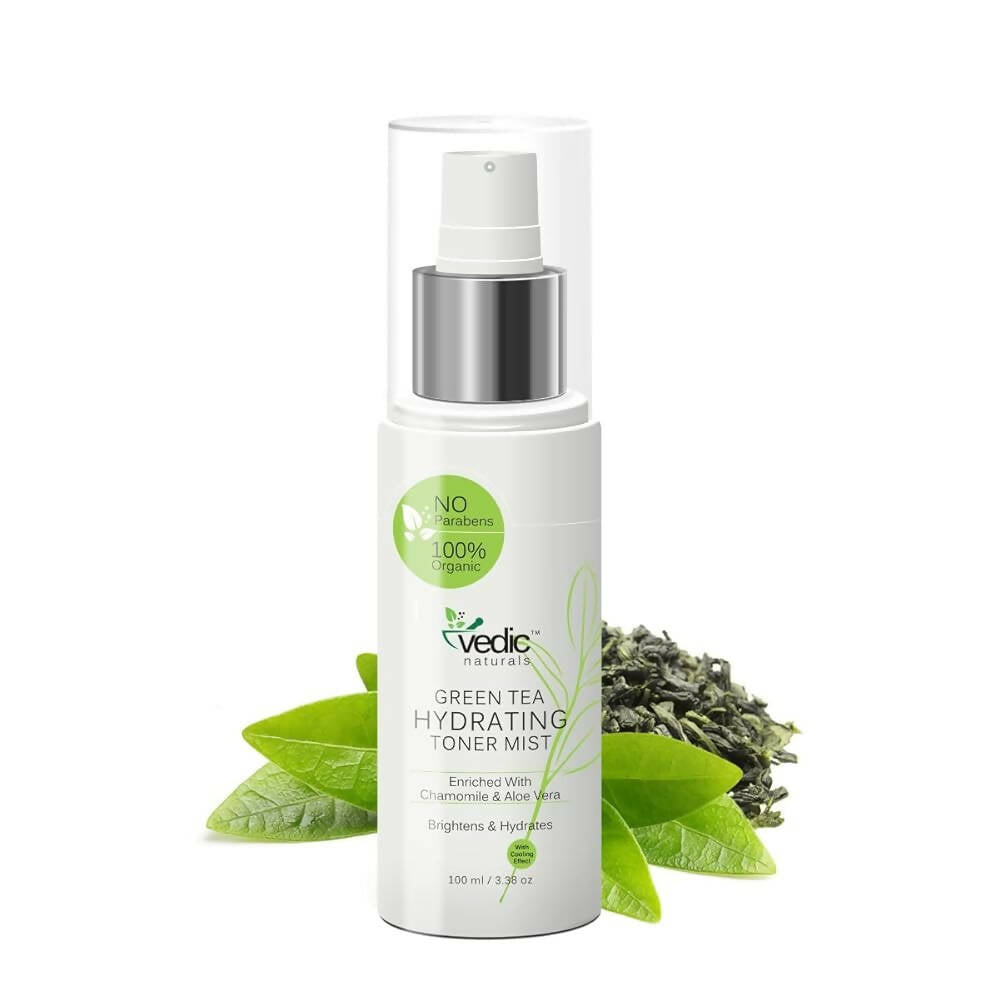 Vedic Naturals Green Tea Hydrating Toner Mist  Grab2Buy Vedic Naturals Grab2Buy