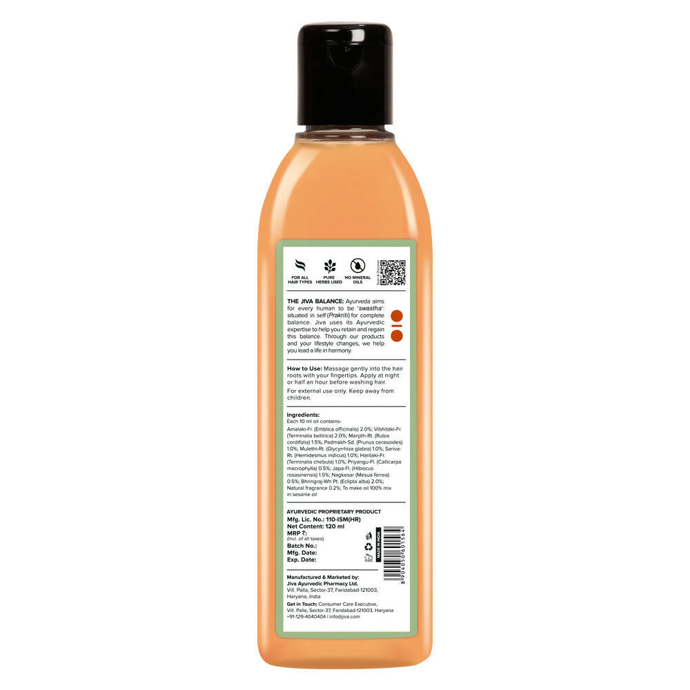 Jiva Ayurveda Bhringraj Hair Oil 