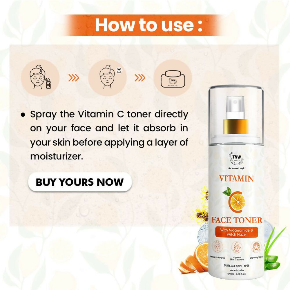 The Natural Wash Vitamin C Face Toner  Grab2Buy The Natural Wash Grab2Buy