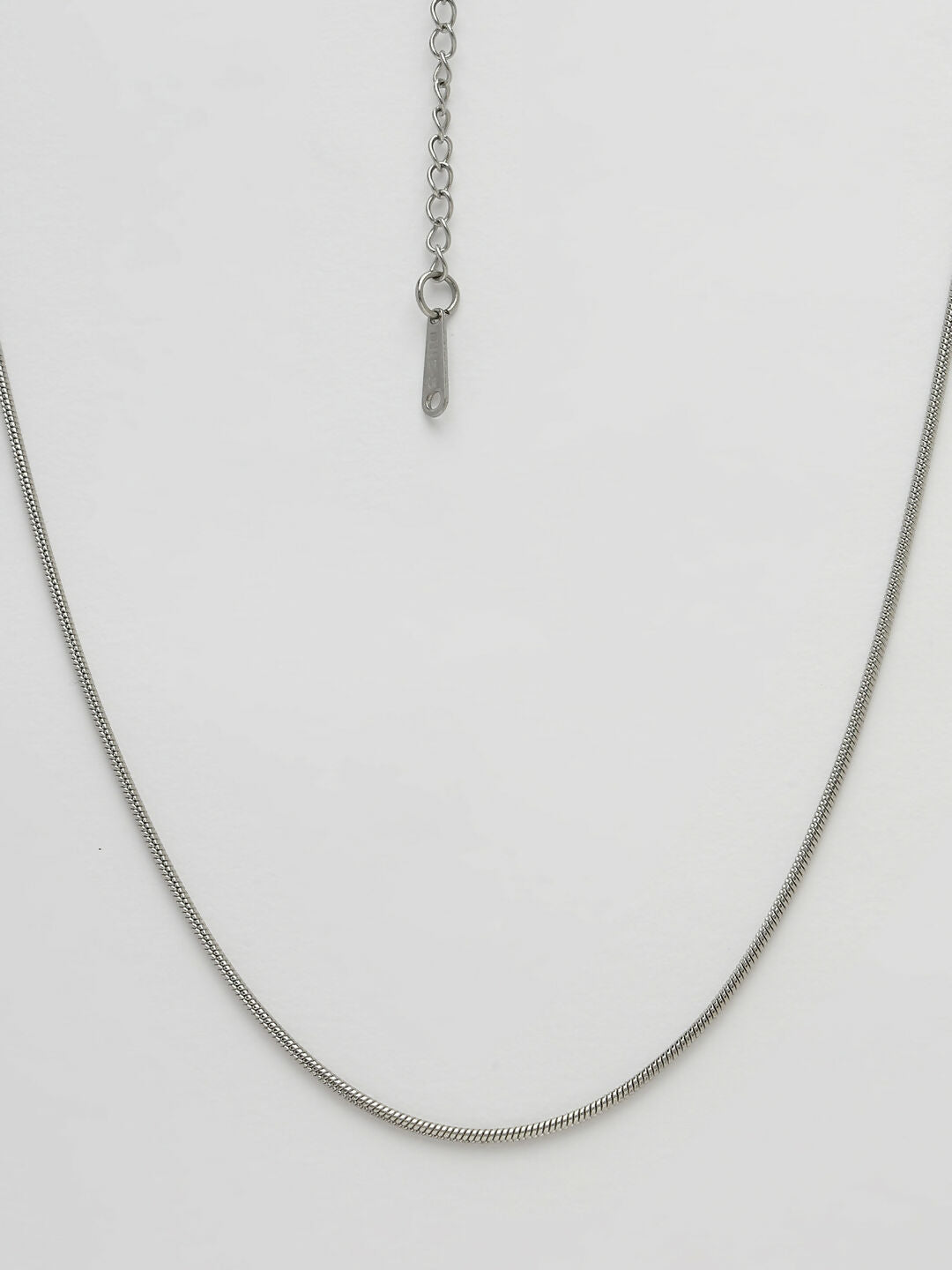 NVR Women's Set of 2 Silver & Gold Rhodium-Plated Minimal Chain 