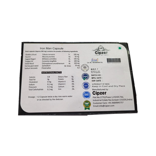 Cipzer IronMan Capsules - Grab2buy