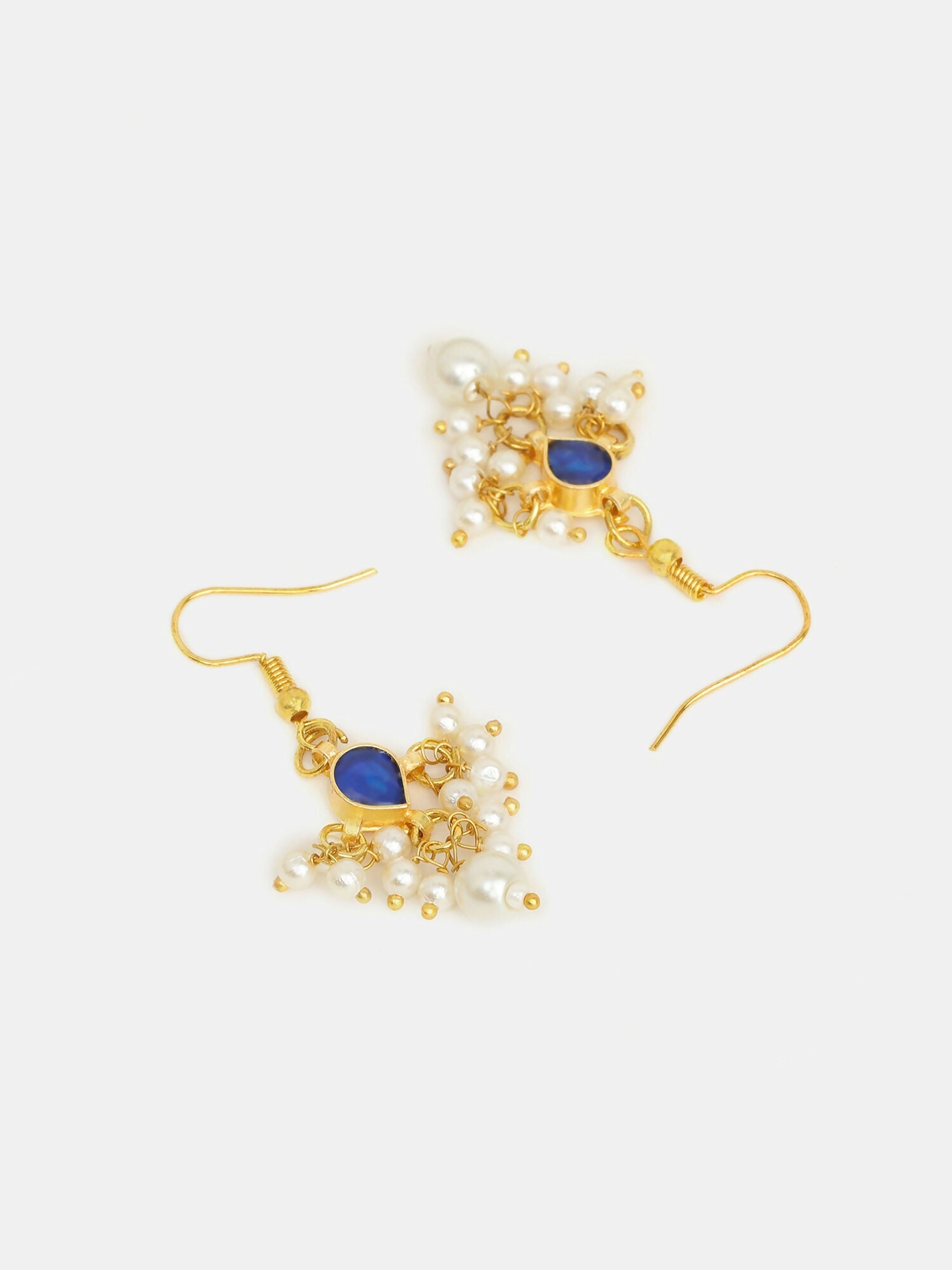 Ruby Raang Neel Noor Earrings Set