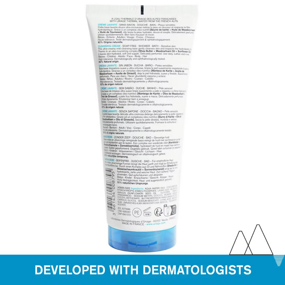 Uriage Daily Moisturizing Body Wash with Shea Butter  Grab2Buy Uriage Grab2Buy