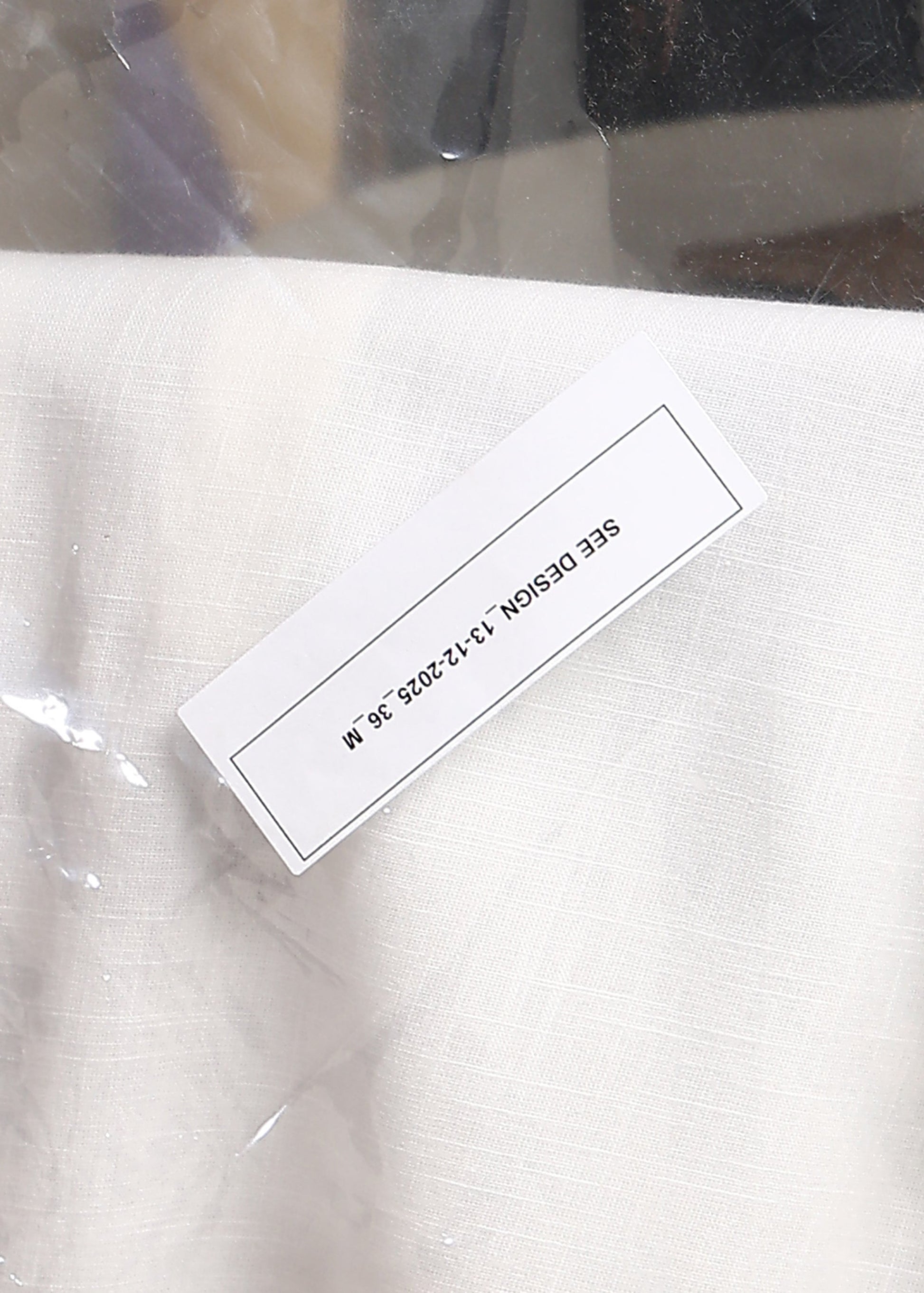 Fabmade Ivory Drift Linen Pyjama