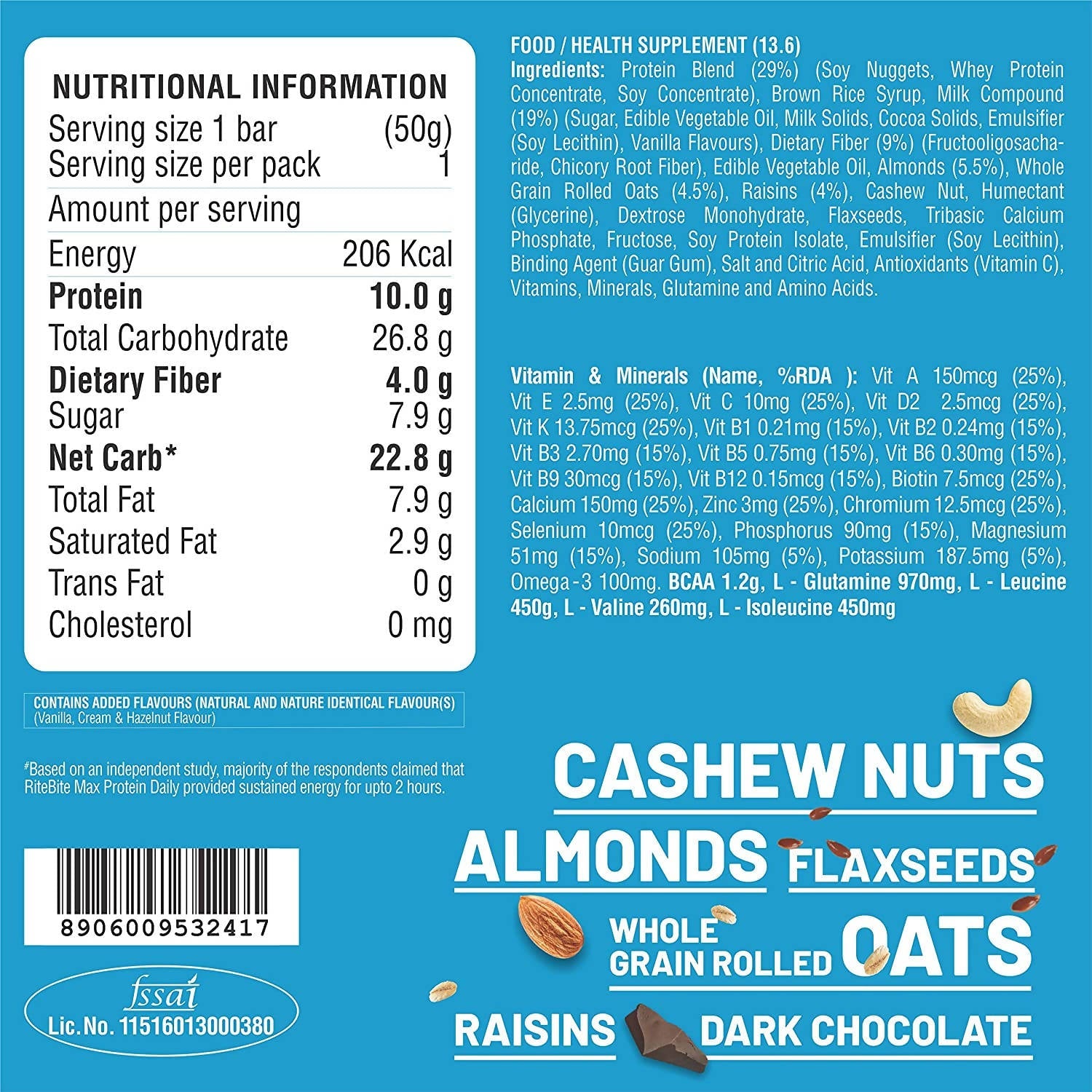 RiteBite Max Protein Daily Choco Classic Bar - Grab2buy