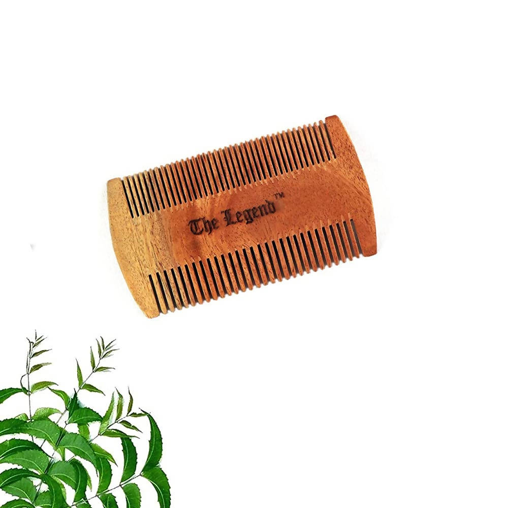 The Legend Organic Pure Neem Wood Comb For Beard  Grab2Buy The Legend Grab2Buy