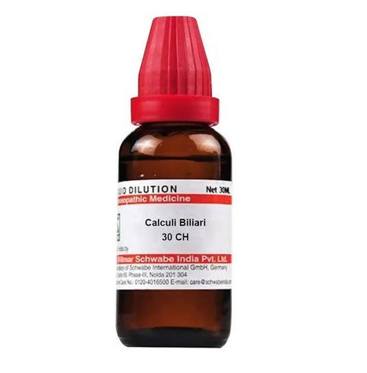 Dr. Willmar Schwabe India Calculi Biliari Dilution 
