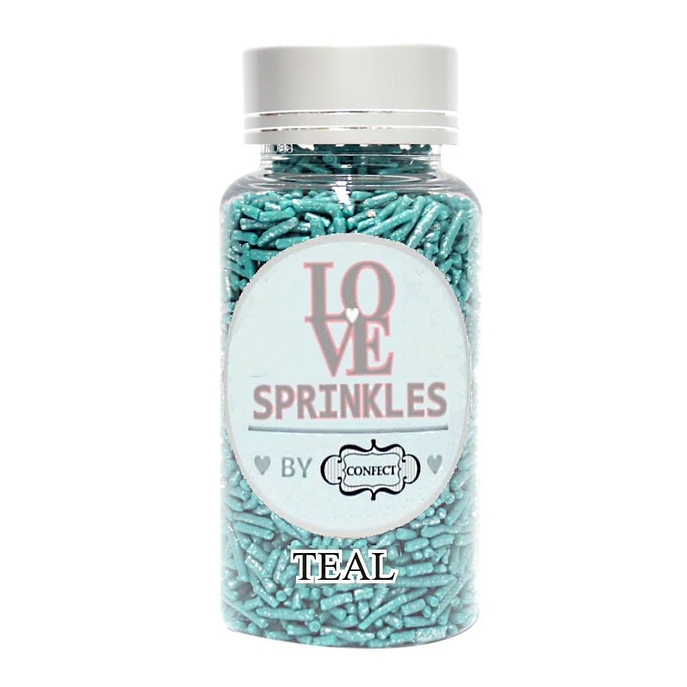 Confect Teal Vermicelli Sprinkles