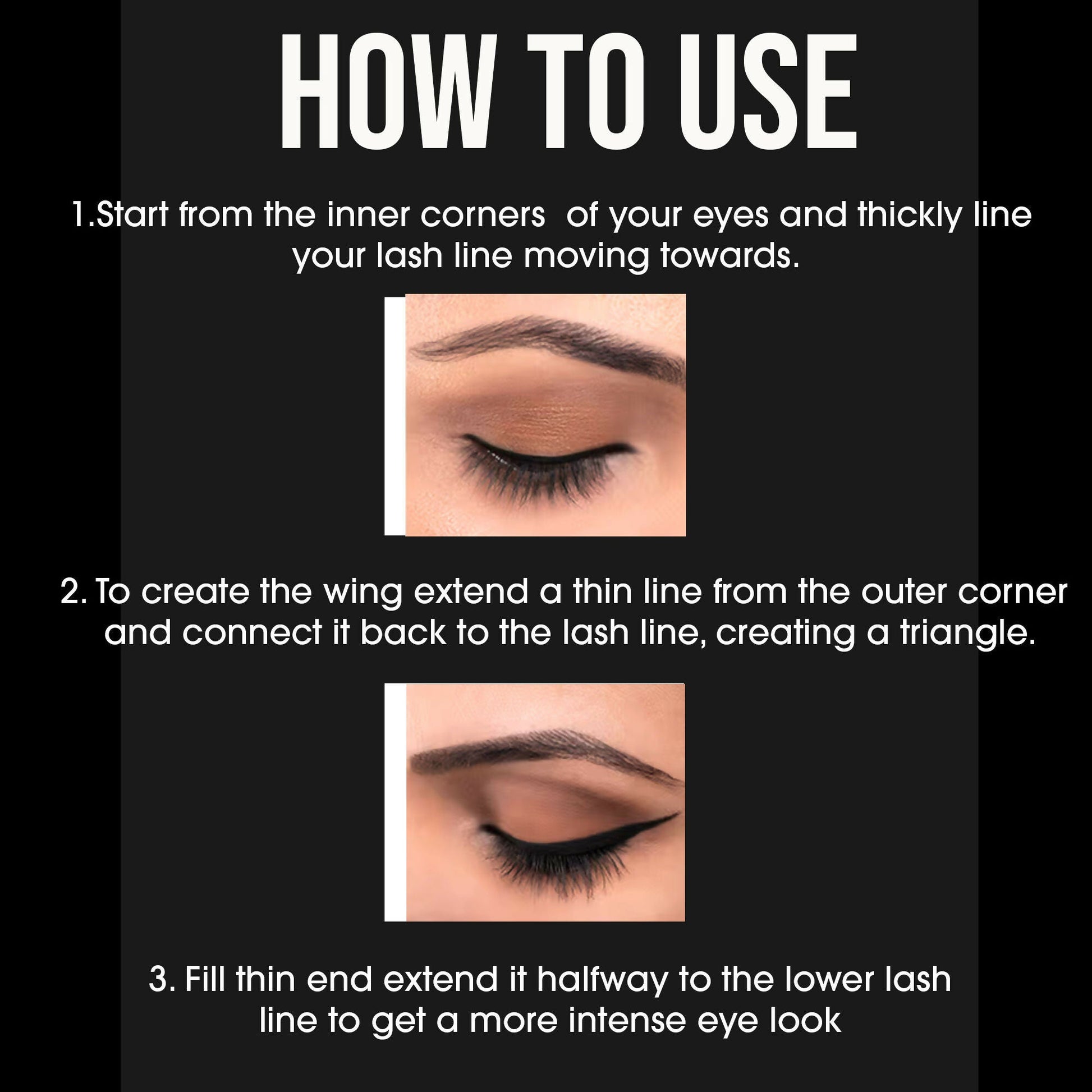 Colors Queen Very Matte Waterproof Eyeliner 