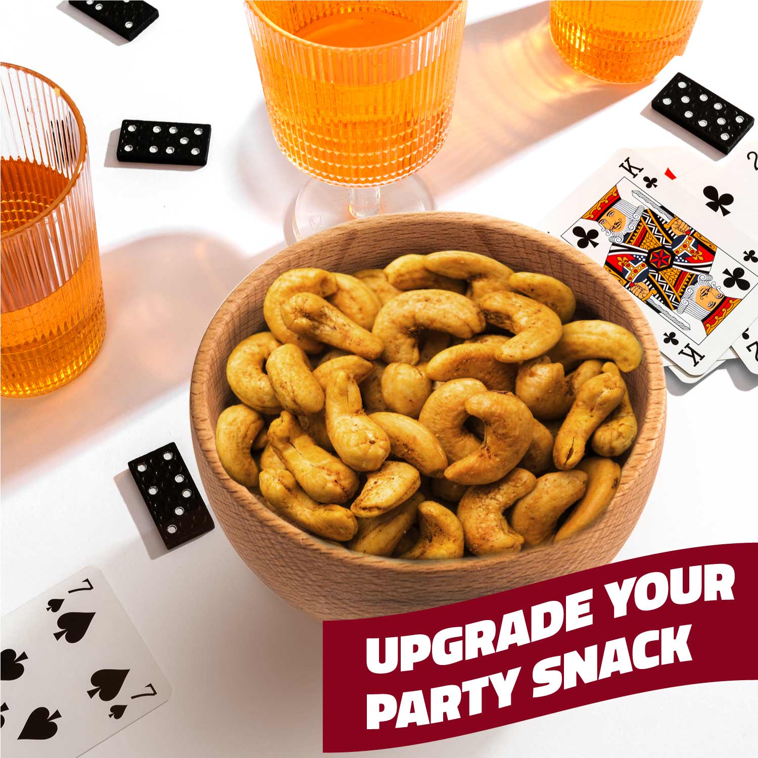 Grab2Buy Thai Chilli Cashews - Roasted  Grab2Buy Farmley Grab2Buy