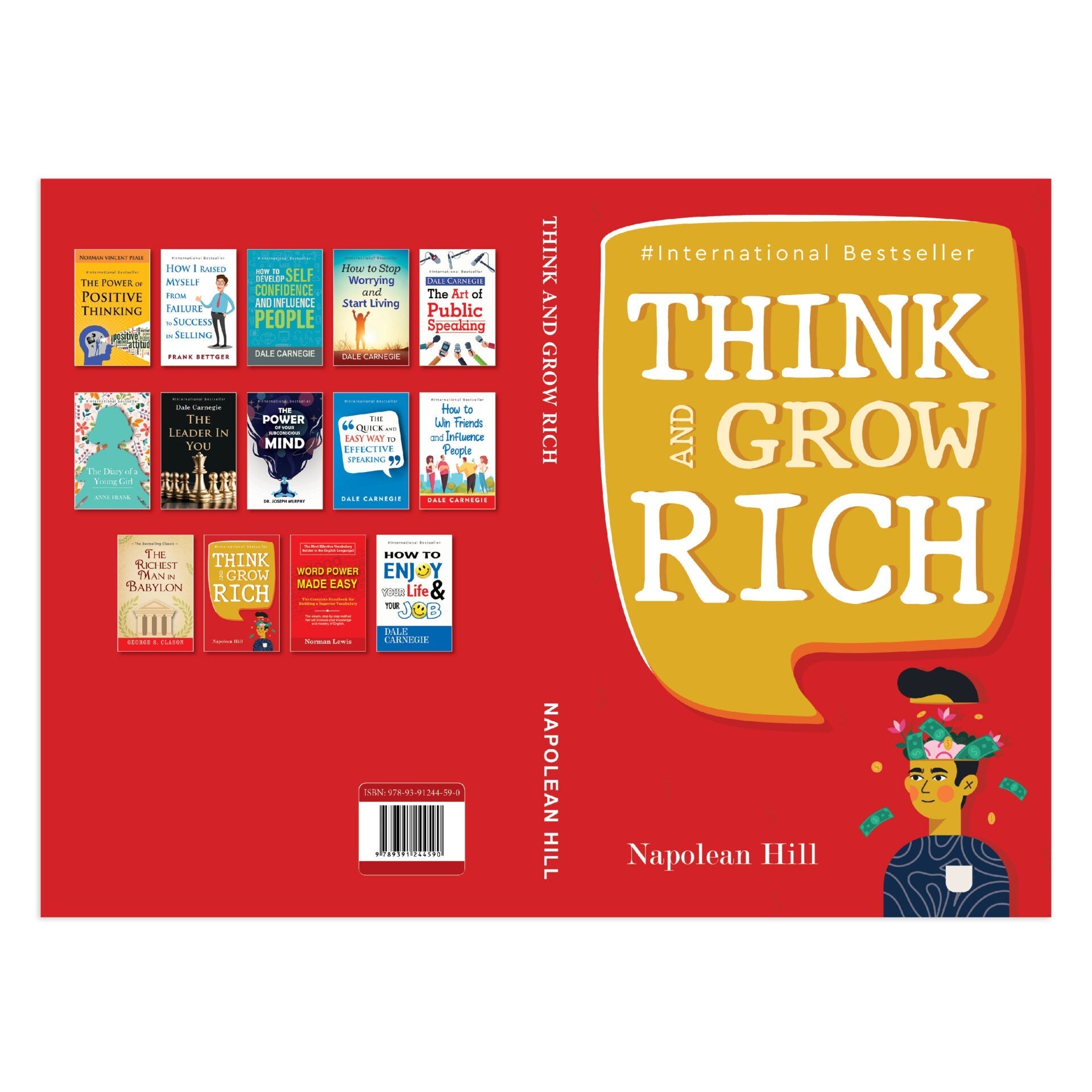 The Secrets of Success, Personality Growth & Wealth Books Set of 2 - The Richest Man In Babylon, Think And Grow Rich  Grab2Buy Sheth Books Grab2Buy