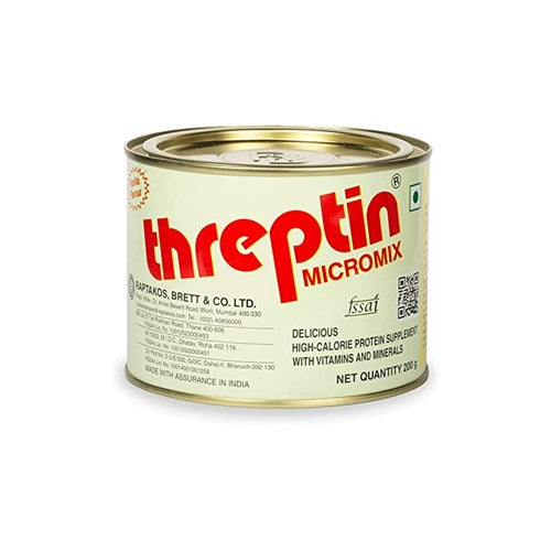 Threptin Micromix High Protein Milk Addon - 200 g (Vanilla)  Grab2Buy Threptin Grab2Buy