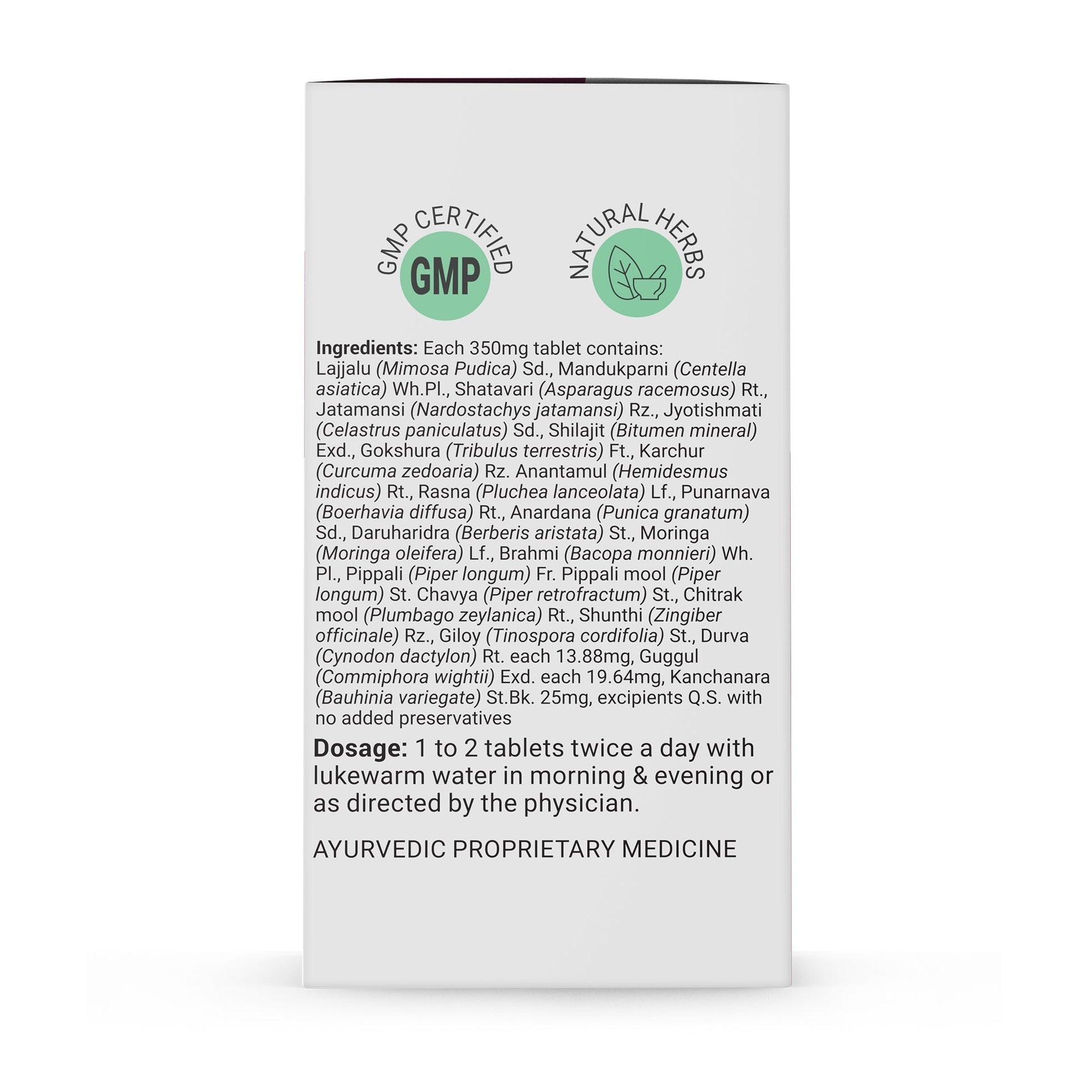 Krishna'S Herbal & Ayurveda Thyro Balance Tablets 