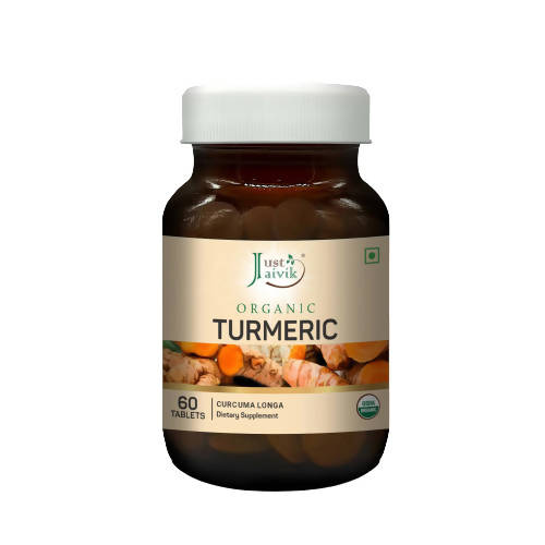 Just Jaivik Organic Turmeric Tablets 
