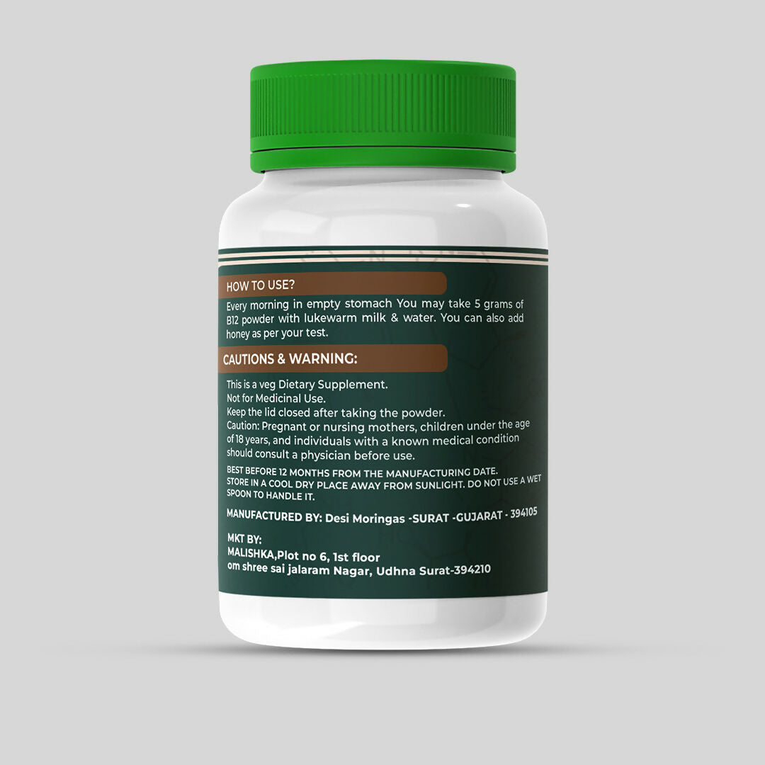 Jayshankar Ayurved Vitamin B12 Green Food Powder 
