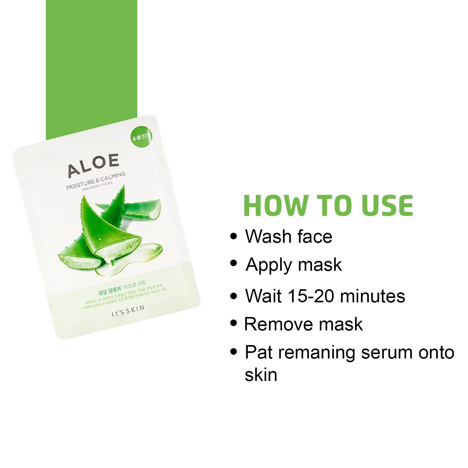It's Skin The Fresh Aloe Mask Sheet 