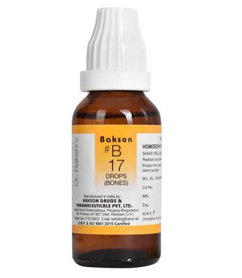 Bakson's Homeopathy B17 Drops 