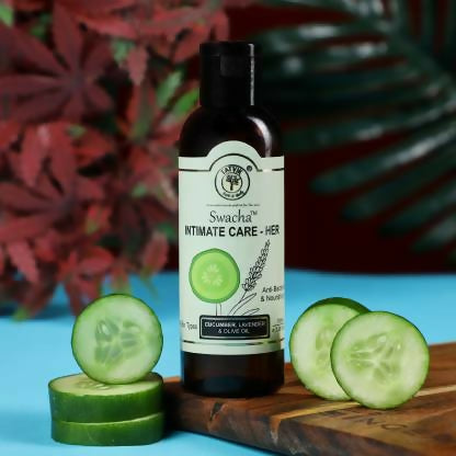Tatvik Ayurveda Swacha Intimate Care Her (Cucumber, Lavender & Olive Oil)  Grab2Buy Tatvik Ayurveda Grab2Buy