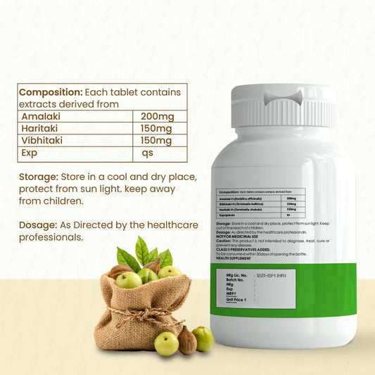 HappyMillions Triphala Tablets 