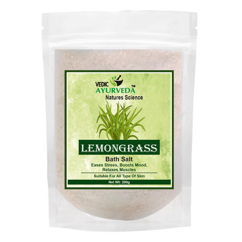 VedicAyurveda Dead Sea Salt and Lemongrass Bath Salt  Grab2Buy VedicAyurveda Grab2Buy
