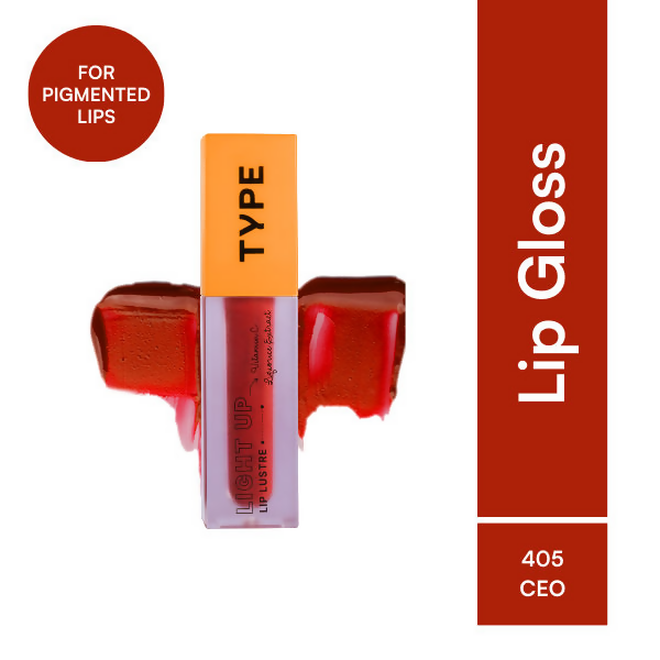 Type Beauty Light Up Lip Luster - Ceo 405  Grab2Buy Type Beauty Grab2Buy