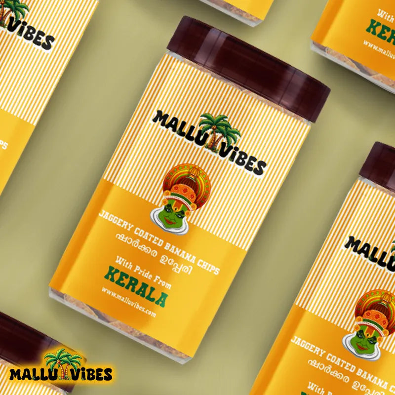 Mallu Vibes Jaggery Coated Banana Chips Mallu Vibes