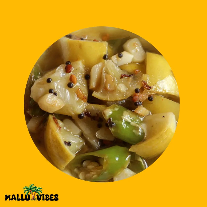 Mallu Vibes Home Made White Lemon Pickle Mallu Vibes