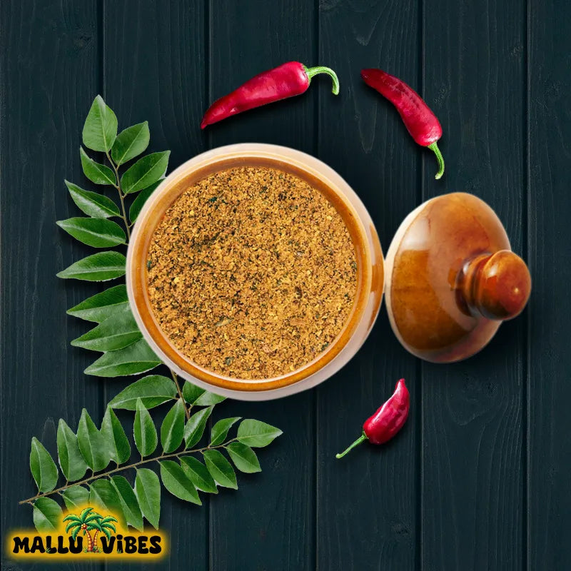Mallu Vibes Home Made Netholi Chammanthi Podi 