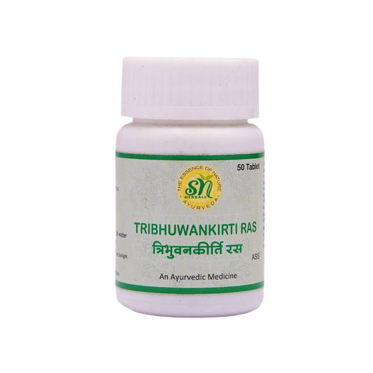 SN Herbals Tribhuwan Kriti Ras Tablets 