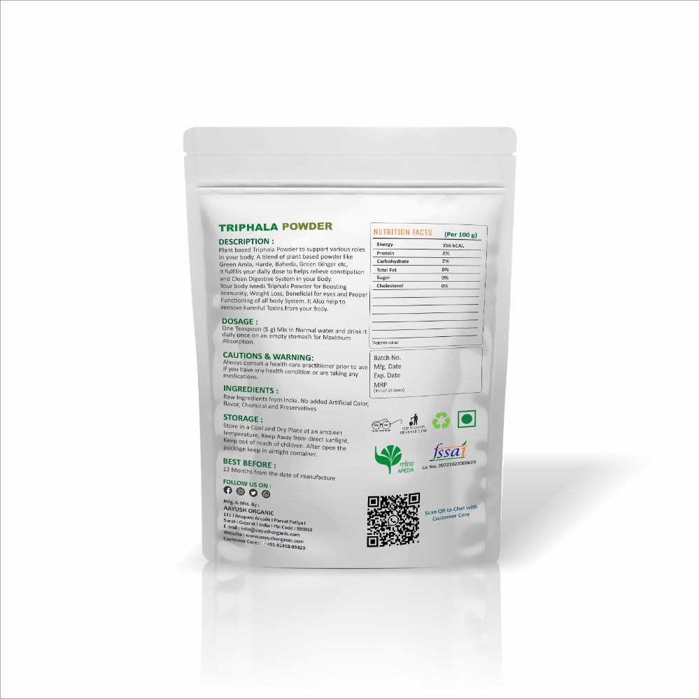 AO Organic Triphala Powder 