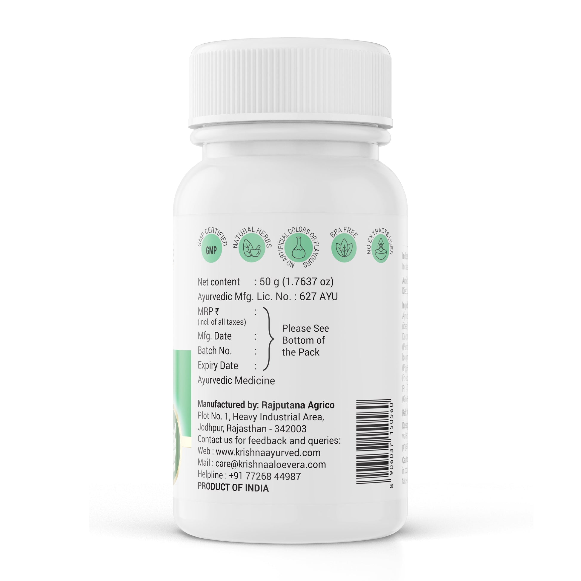 Krishna'S Herbal & Ayurveda Triphala Churna 