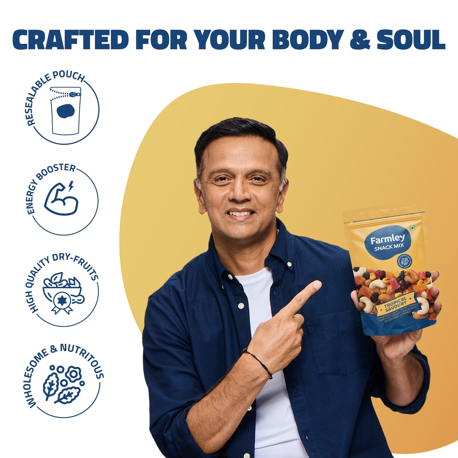 Grab2Buy Tropical Savoury Snack Mix  Grab2Buy Farmley Grab2Buy
