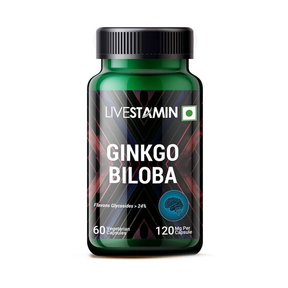 Livestamin Ginkgo Biloba Capsules - Grab2buy