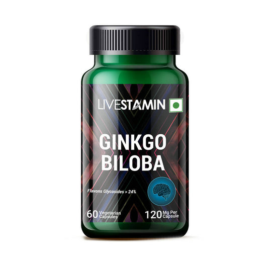 Livestamin Ginkgo Biloba Capsules - Grab2buy