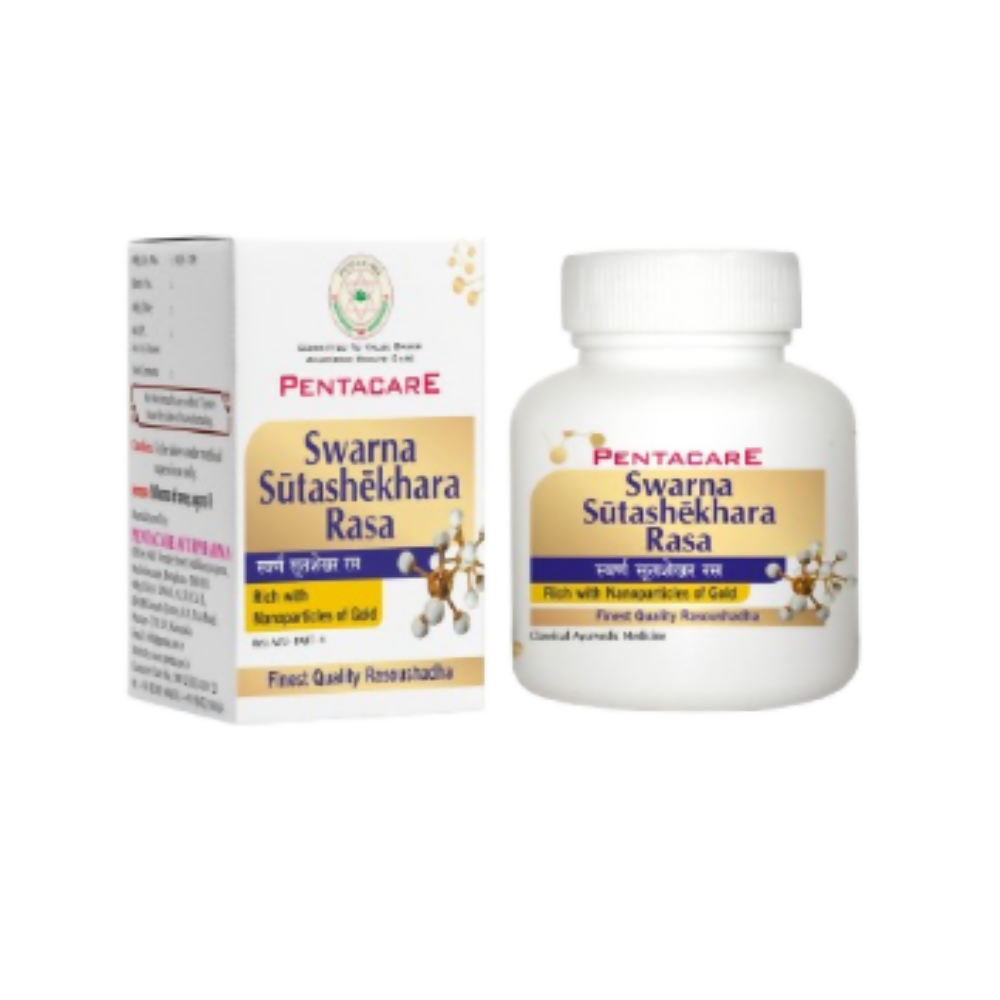 Pentacare Ayurveda Swarna Sutashekhara Rasa 